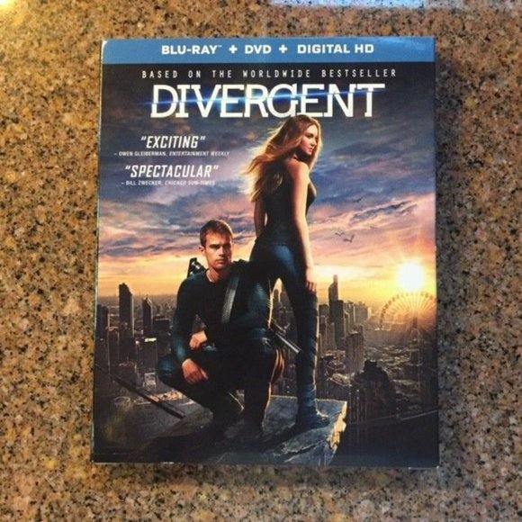 5/$25❣️Divergent Movie Blu-Ray Brand New - SEALED - Picture 1 of 4